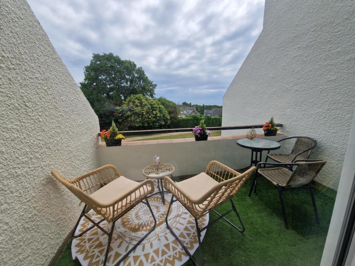 Guidel-Plages Studio Lumineux Balcon Vue Mer & Piscine 外观 照片