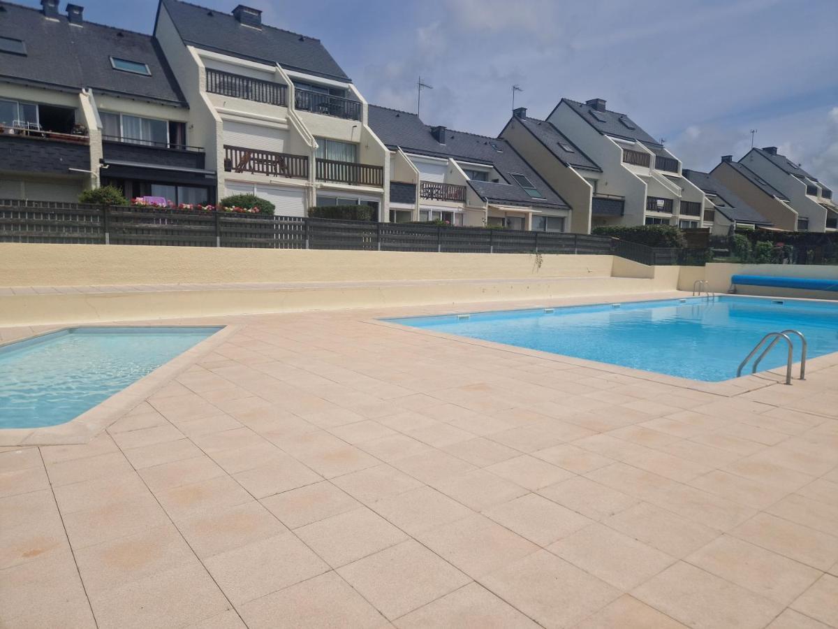 Guidel-Plages Studio Lumineux Balcon Vue Mer & Piscine 外观 照片