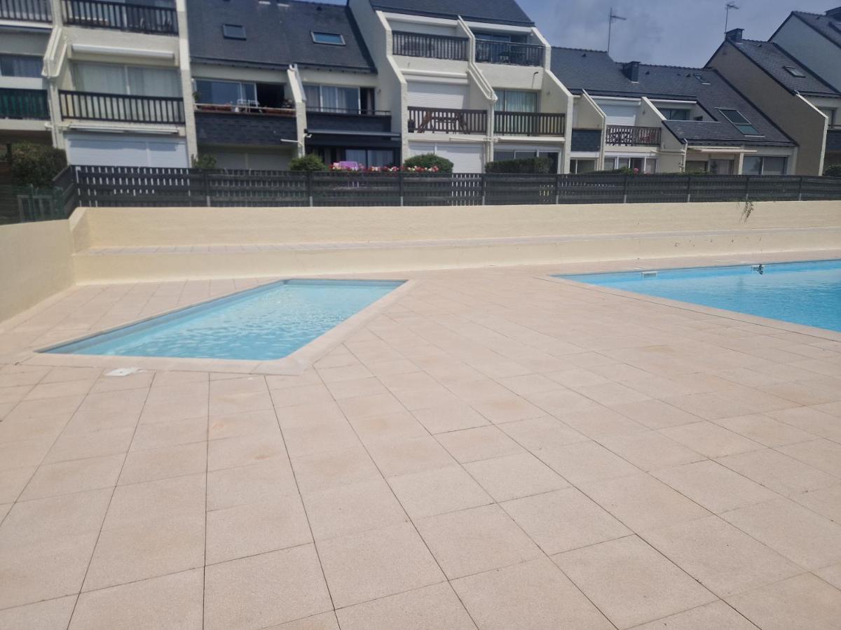 Guidel-Plages Studio Lumineux Balcon Vue Mer & Piscine 外观 照片